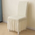 thumbnail image 4 of Chair Cover Wear Resistant Super Soft Non-Fading Solid Color Banquet Chair Slipcover Stretch Wedding Chair Protector, 4 of 8