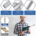 thumbnail image 4 of SDS-Max Ground Rod Driver, 30mm Heavy Duty Steel Drill Driver, Compatible with Rotary Hammer Drill Ground Rods (1.18"), 4 of 5