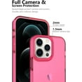 thumbnail image 4 of Designed for iPhone 14 Pro Max Case, 6.6ft Drop Protection, Full Body Screen Camera Protective Phone Case, Hot Pink, 4 of 6
