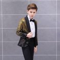thumbnail image 4 of Vestido de lentejuelas con degradado de moda atractivo para niños, traje de actuación de piano para espectáculo en escena, traje para niño, 4 of 5