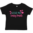 thumbnail image 3 of Inktastic Little Miss Sassy Pants, Sassy, Sassy Girl, Hearts Girls Toddler T-Shirt, 3 of 5