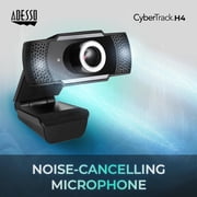 Adesso Cybertrack H4 High Resolution 1080P Desktop Webcam CYBERTRACKH4TAA
