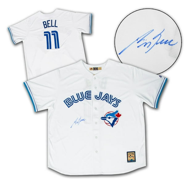 George Bell Toronto Blue Jays Signed Retro Baseball Jersey Walmart