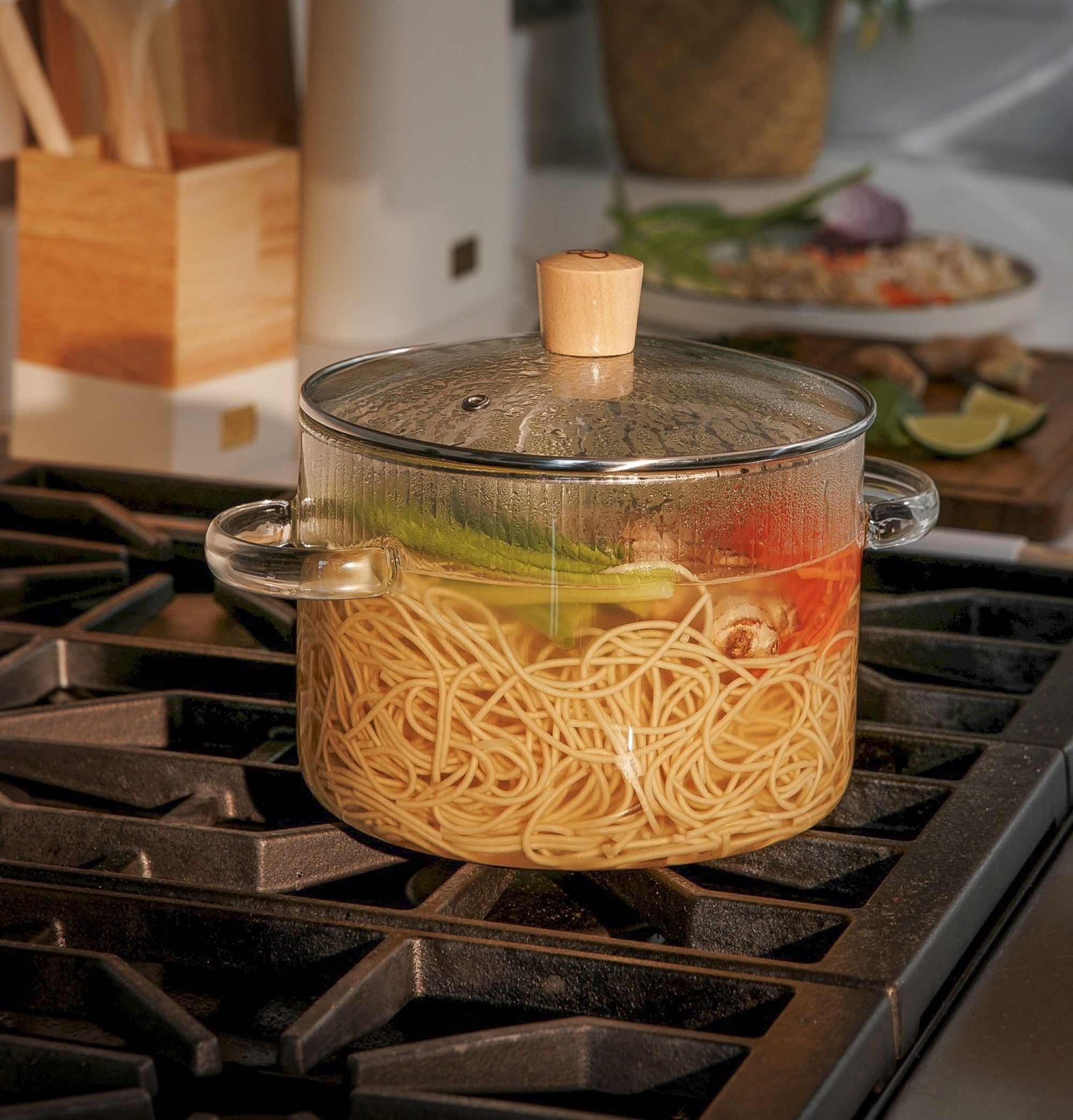 Thyme & Table 1.59QT Borosilicate Glass Pot