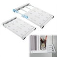 thumbnail image 1 of LOVEVER 2 Pcs School Locker Shelf Organizer - Adjustable Divider Mate Easy to Install for Extending Use Space, 1 of 7