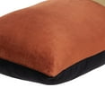 thumbnail image 5 of Parkland Collection Myra 12x24" Striped Fabric Bolster Throw Pillow in Orange, 5 of 7