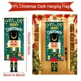 thumbnail image 3 of Bandera colgante de Papá Noel, decoraciones navideñas para el hogar, adornos navideños 2024, regalos de Navidad y Año Nuevo 2025, 3 of 5