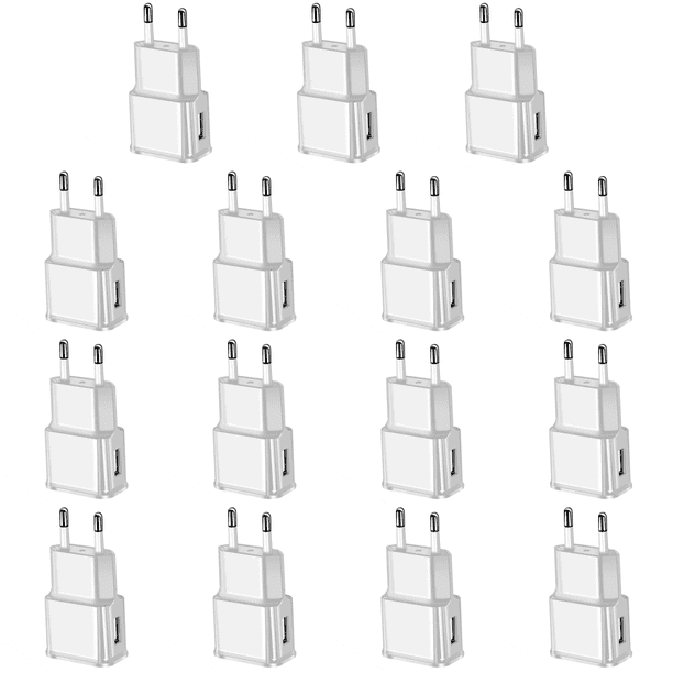 Adaptador Enchufe La UE Del Cargador Carga Rápida Pared Los Cargadores USB 1A 2A
