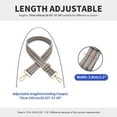 thumbnail image 2 of DONGTIAN Bag Strap for Shoulder Bag Strap Guitar Strap Purse Straps Replacement Crossbody for Tote Handbags Striated, 2 of 4
