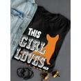 thumbnail image 3 of This Girl Loves Her Welsh Corgi T-Shirt Women -Image by Shutterstock, Female 3X-Large, 3 of 4