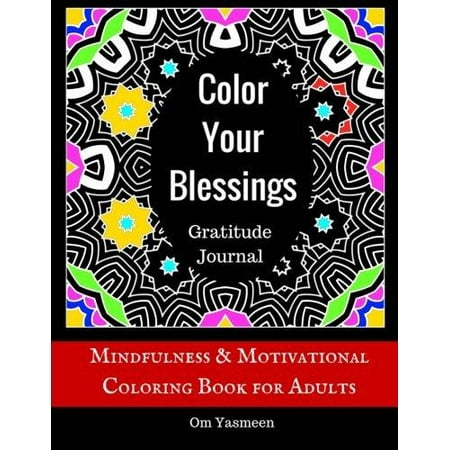 Color Your Blessings Gratitude Journal Mindfulness