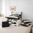 thumbnail image 6 of Catabedysis Rustic Camping 7-Piece Twin Bedding,Camper Print Bedding Comforter Set For Boys,Multicolor,Black Reversible, 6 of 7