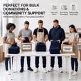thumbnail image 7 of BILLIONHATS 12 Pack Mens Cargo Jogger Sweatpants, Assorted Colors & Sizes from S M L XL 2XL, Great for Homeless Shelter Donations, Cargo and Regular Pockets, 7 of 7