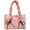 Pink, variant on Nylon Bow Tote Bag Multiple Pockets Hobo Bags Women Crossbody Purse Soft Shoulder Purses Casual Work College Handbags