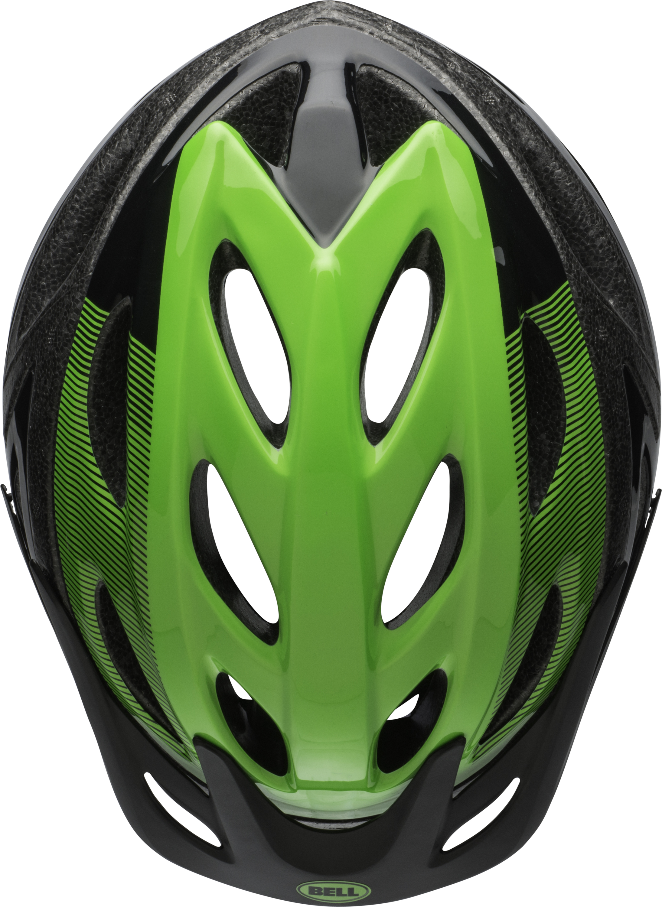 Bell Axle Bike Helmet, Black/Green, Adult 14+ (54-61cm) - image 2 of 9