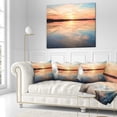thumbnail image 5 of DESIGN ART Designart 'Sensational Sunset in Australia' Seascape Throw Blanket, 5 of 5