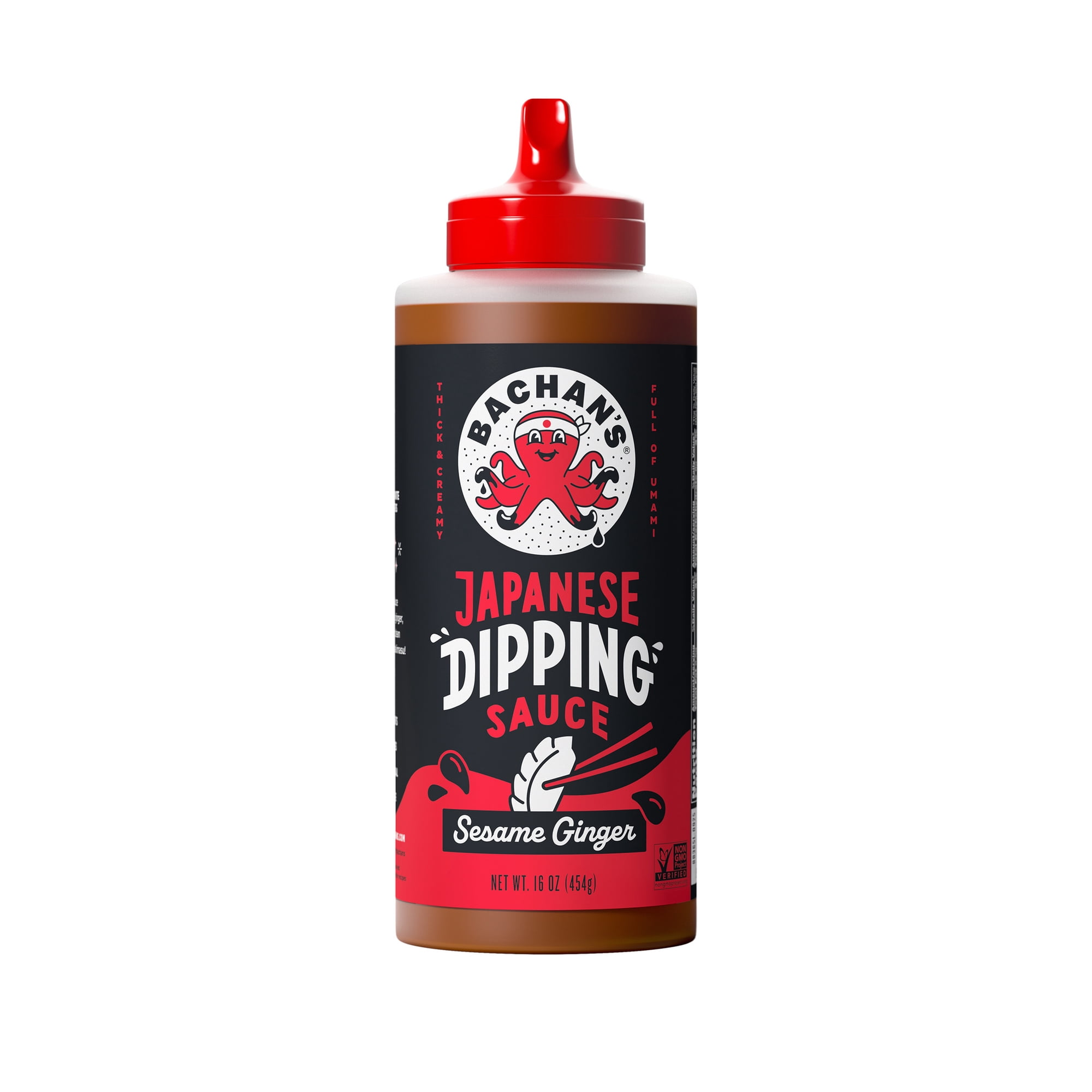 Bachan's Sesame Ginger Japanese Dipping Sauce, 16oz Bottle - Bold, Fresh, Umami Flavor