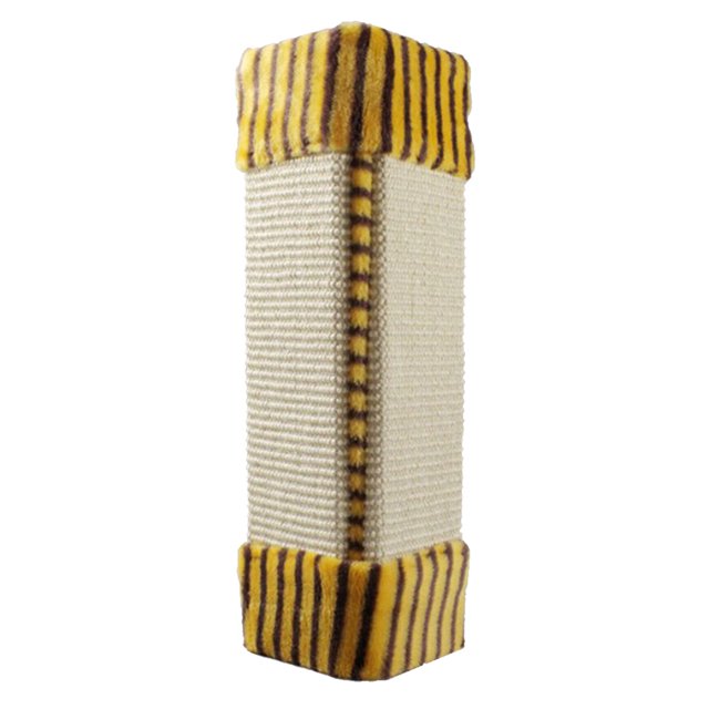 s de rascado naturales del juguete del rasguño del del animal doméstico del sisal plegable - Amarillo Colco rascador de gato sisal