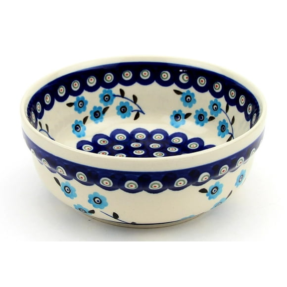Polish Pottery Polish Pottery Bol de 6 Pouces, Fait à la Main de Zaklady Boleslawiec, Pologne, Bols en Grès Polonais de 24 Onces