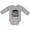 AC-Heather Grey, variant on Inktastic Future Hiker Kids Hiking Boys or Girls Long Sleeve Baby Bodysuit