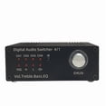 thumbnail image 1 of 4-in-1 Stereo Audio Switcher Supports Volume Adjustment Treble and  Adjustment and Sound Effect Settings, 1 of 7