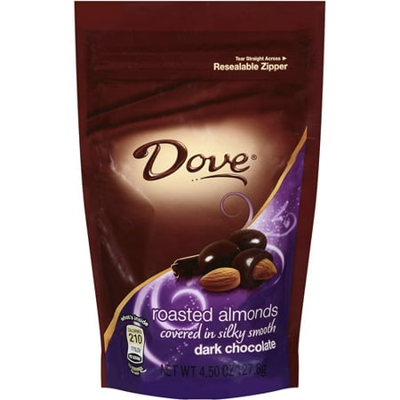 Dove Dark Chocolate with Almonds, 4.5 Oz