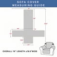 thumbnail image 2 of Waterproof Recliner Slipcover, Non-Slip Furniture Protector with Storage Pocket, Machine Washable Stretch Chair Cover with Adjustable Straps for Pets, Dogs, Cat (Navy Blue, 23.6"), 2 of 6
