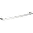 thumbnail image 1 of Simple Bathroom Towel Rack - Polished Chrome, SUS Stainless Steel, Oval Style, 50cm, 1 of 5