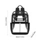 thumbnail image 3 of PVC Transparent Fashionable Backpack With Handle Outdoor Travel Large Capacity Backpack Student School Backpack Beach Bag Suitable For Daily Commuting Use, 3 of 5