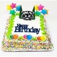 thumbnail image 1 of Outdoor Camping Hiking Recreational Themed Birthday Cake Topper (Unique Design), 1 of 4