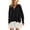 Black, variant on 2024 New Product Clearance! Autumn Dresses for Women Clearance under $10 Plus Size,Women's Fashionable Long Sleeved Button Up Collared Sweatshirt Dress - Black S
