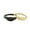 Black, variant on Sterling Silver Angel Devil Couple Rings: Korean Style Animal Zodiac Design, Electroplated Finish