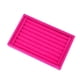 thumbnail image 3 of Caja para presentación de joyas ANGGREK bandeja de almacenamiento para pendientes organizador de terciopelo color rojo Rosa, 3 of 7