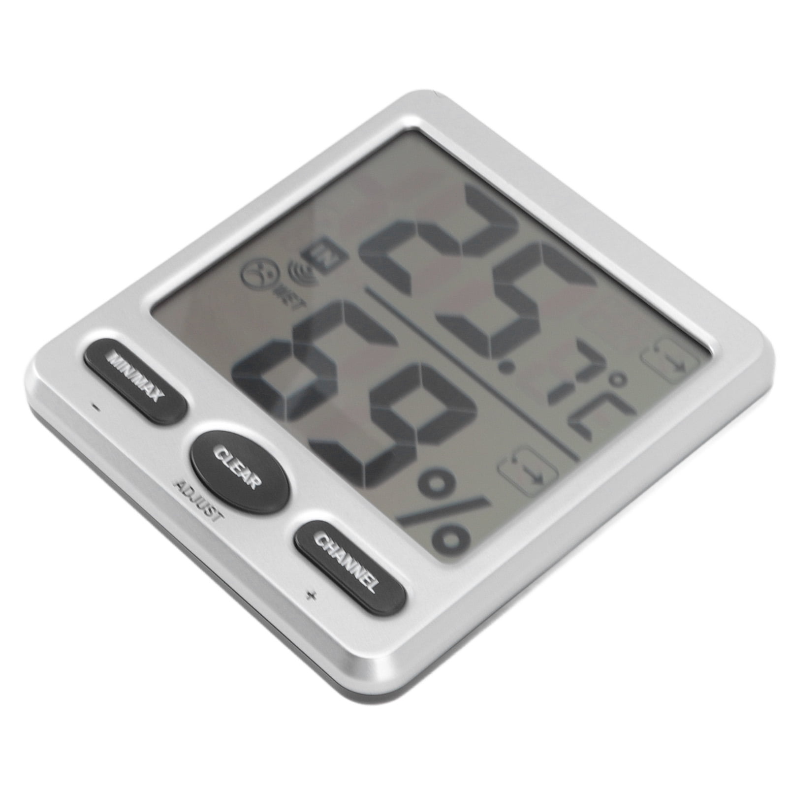 YAHHU Room Thermometer Large Screen Comfort Level Indicator 24 Hours Record High Accuracy Humidity Sensor for Indoor Outdoor