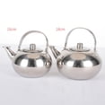 thumbnail image 3 of Stainless Steel Hot Water Filter Tea Kettle Pot 2 Size 1.5L, 3 of 10