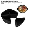 thumbnail image 3 of Slow Cooker Divider Liner, 4 In 1 Silicone Reusable Leakproof Safe Cooking Liner For 6 Quart Pot Cooker Accessories For Restaurants Kitchen Hotel, 3 of 8