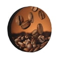 thumbnail image 1 of Balery Coffee Beans Cubiertas para Neumáticos - Protector Resistente para Neumáticos de Camioneta, SUV, Remolque, Camper y RV-17 inch, 1 of 6