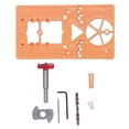 thumbnail image 2 of Bisagra Jig Drill Guide Set, 35mm Bisagra Oculta Agujero Sierra Jig Guía De Perforación Localizador Juego De Brocas Forstner Carpintería Bisagra Agujero Abridor Localizador, 2 of 8