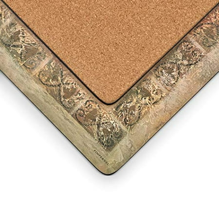 

Pimpernel Tuscan Palette Collection Placemats | Set of 4 | Heat Resistant Mats | Cork-Backed Board | Hard Placemat Set for Dining Table | Measures 15.7” x 11.7”