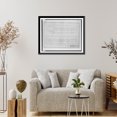 thumbnail image 4 of Historic Framed Print, [Apartment house (The Promenade") for Landow & Company, 4710 Bethesda Avenue, Bethesda, Maryland. Lobby (1st) floor plan (north)]", 17-7/8" x 21-7/8", 4 of 9