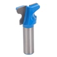 thumbnail image 3 of Cleaning Bottom Router Bit, Engraving Router Bit Double Arc 1/2in Shank Thickened Tungsten Steel Alloy Accurate For Woodworking ANGGREK 12345678, 3 of 8