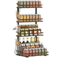 thumbnail image 2 of Fuleadture 4 Tiers Spice Rack Organizer for Cabinet in Home-Bronze, 2 of 7