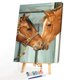 thumbnail image 2 of Wdftyju Kit de pintura por números DIY caballos lienzo pintado a mano arte al óleo imagen artesanal Wdftyju 3ak6qd9jg5jl4hv7, 2 of 9