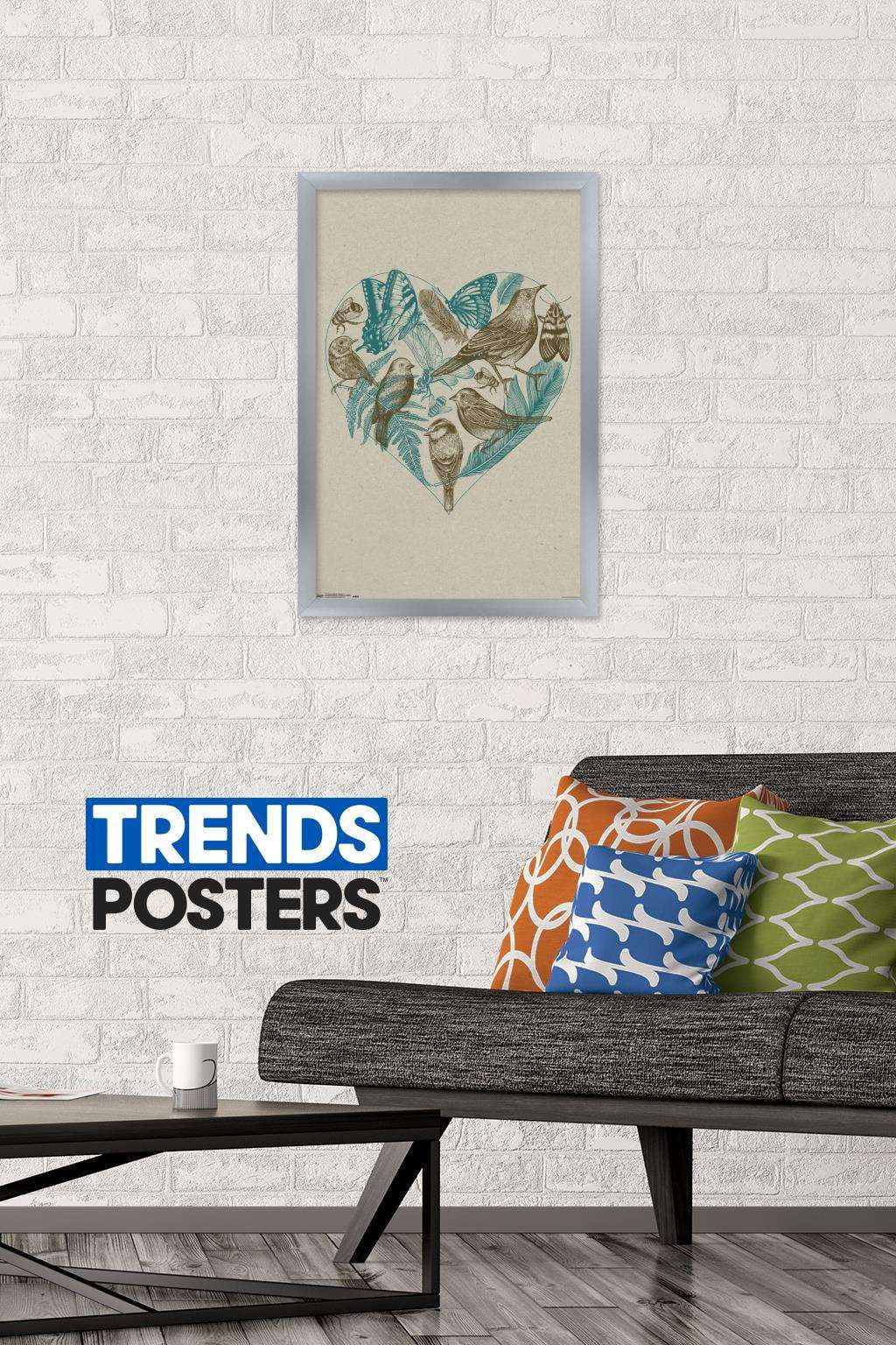 Rachel Caldwell - Wild Heart Wall Poster, 14.725" x 22.375", Framed