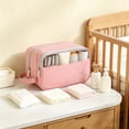 thumbnail image 7 of Fmbmuo Travel Cosmetic Storage , Reusable Waterproof Makeup Organizer Bag Multifunctional Zipper Toiletry Case For Travel Daily Use, 7 of 7