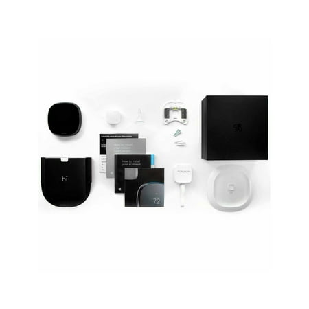 Refurbished ecobee4 EB-STATE4-01 Alexa-Enabled Thermostat with Sensor