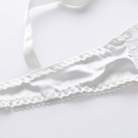 

CAICJ98 Lingerie for Women lace push up bra ladies underwear girls bra bra set Lace Garter Lingerie Set plus (White 85B)
