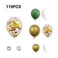 thumbnail image 1 of Billuyoard 119 Uds verde plata Macaron Metal globo guirnalda boda cumpleaños globos decoración fiesta globos para niños Baby Shower Decoración del hogar Billuyoard HA007704-00, 1 of 6
