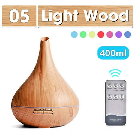 

400ML Aromatherapy Diffuser Xiomi Air Humidifier with LED Light Home Room Ultrasonic Cool Mist Aroma Essential Oil Diffuser