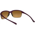 thumbnail image 6 of Oakley Women's OO9191 Unstoppable Rectangular Sunglasses, Raspberry Spritzer/Brown Gradient Polarized, 65 mm, 6 of 6